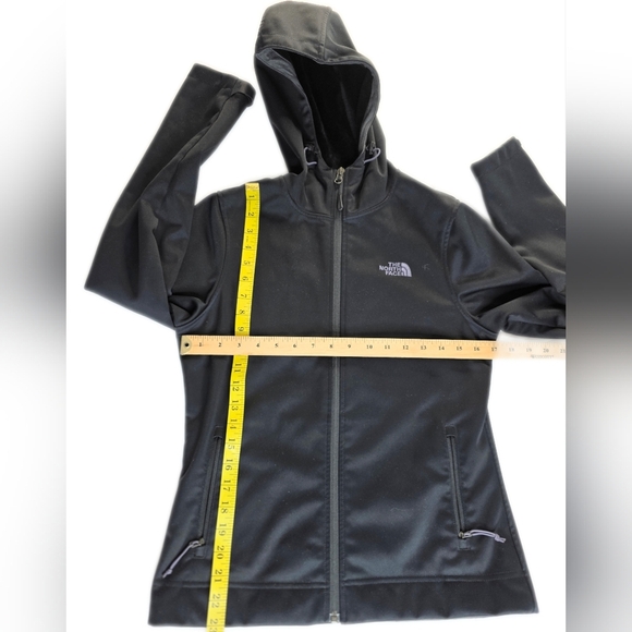 The North Face Womens Hooded  Black Fleece Lined Jacket SM. - Picture 3 of 12